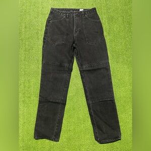 GAMINE Madame X Dungaree Womens Jeans Size 31 High Rise Denim